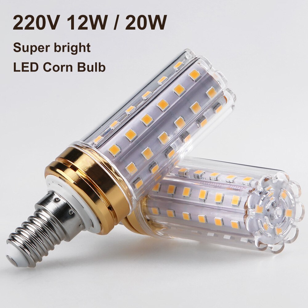 Corn light LED Lamp E14 E27 LED Bulb SMD 2835 220V..